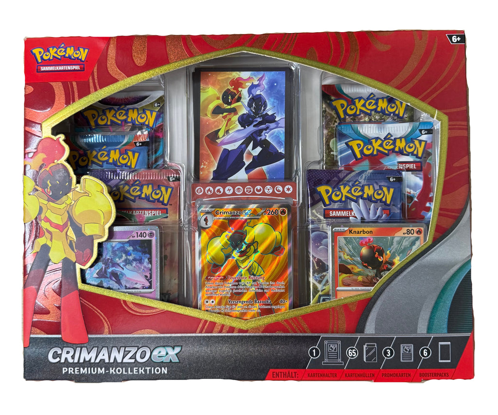 Pokémon Crimanzo ex Premium-Kollektion (DE)